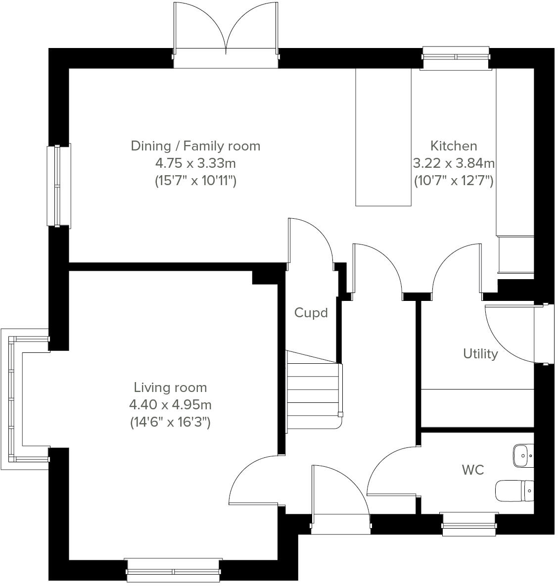 Branshill Road,
Sauchie,
Alloa,
Clackmannanshire,
FK10 3BS floorplan