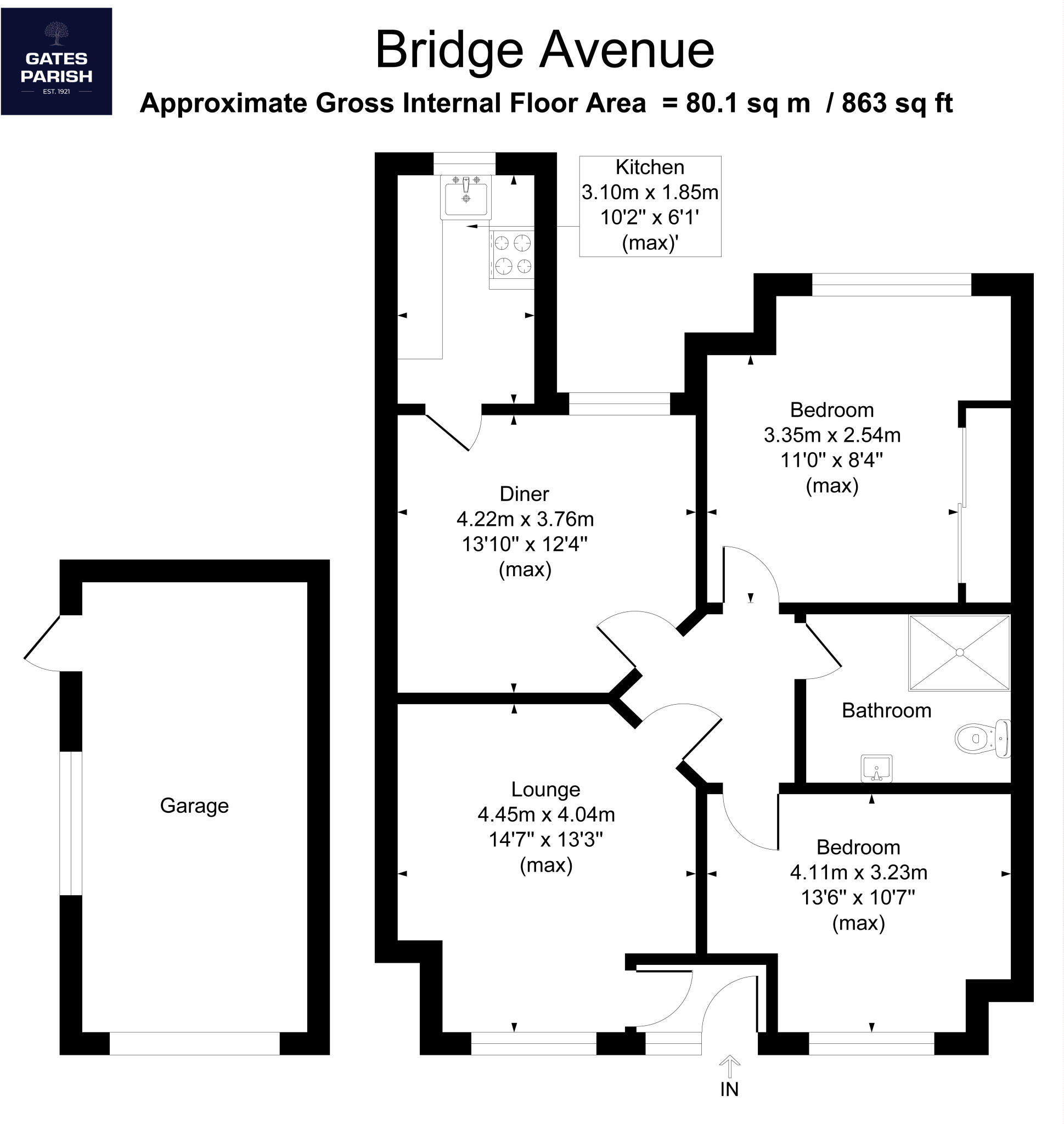 Bridge Avenue, Upminster, RM14 floorplan