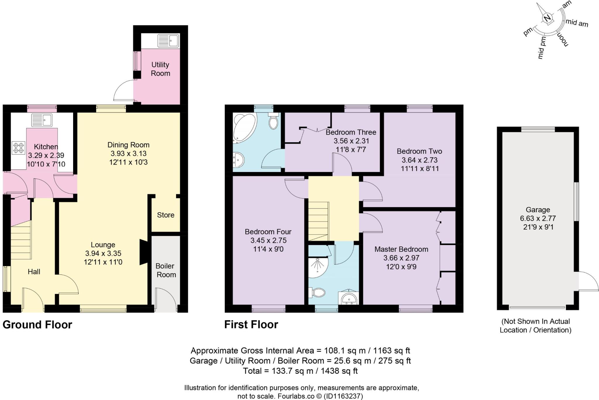 Thorpes Avenue, Denby Dale, Huddersfield floorplan