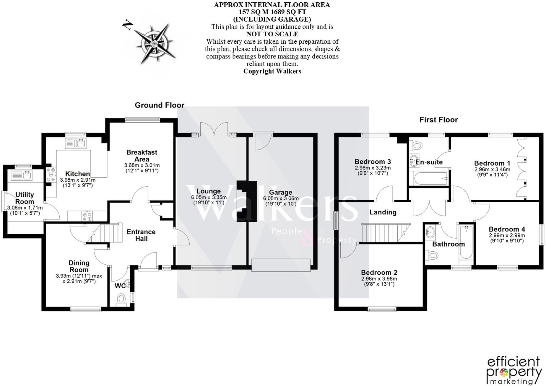 Gambles Green, Terling floorplan