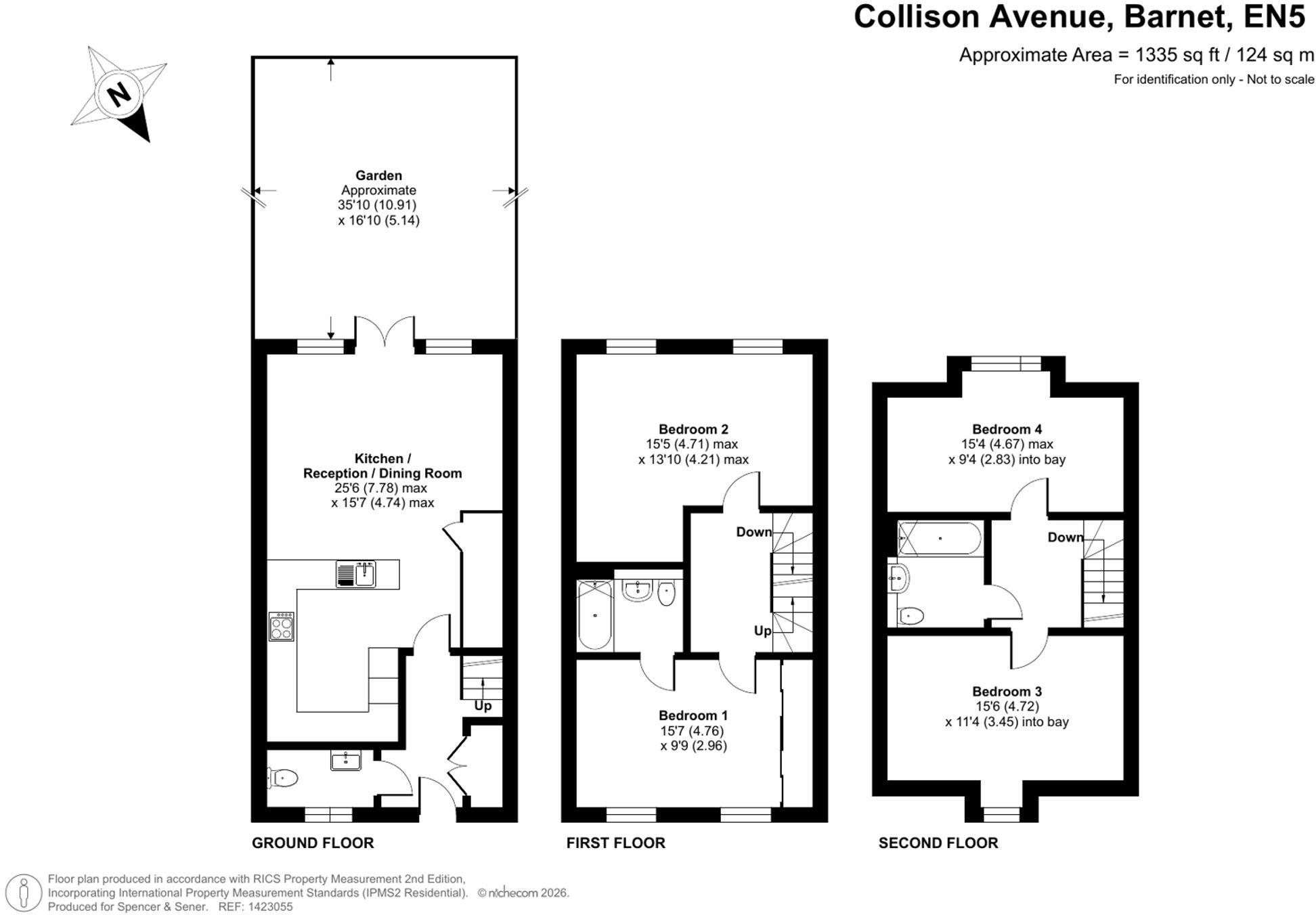 Collison Avenue, Barnet, EN5 floorplan