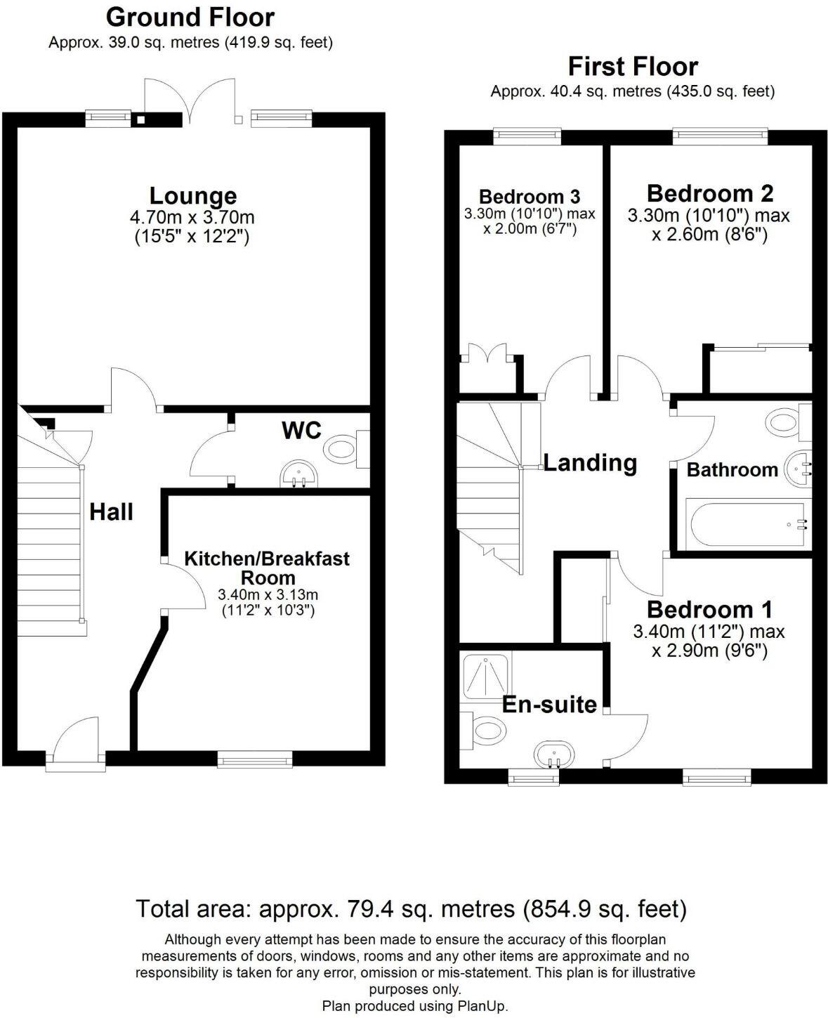 Sorley Road, Stowmarket floorplan