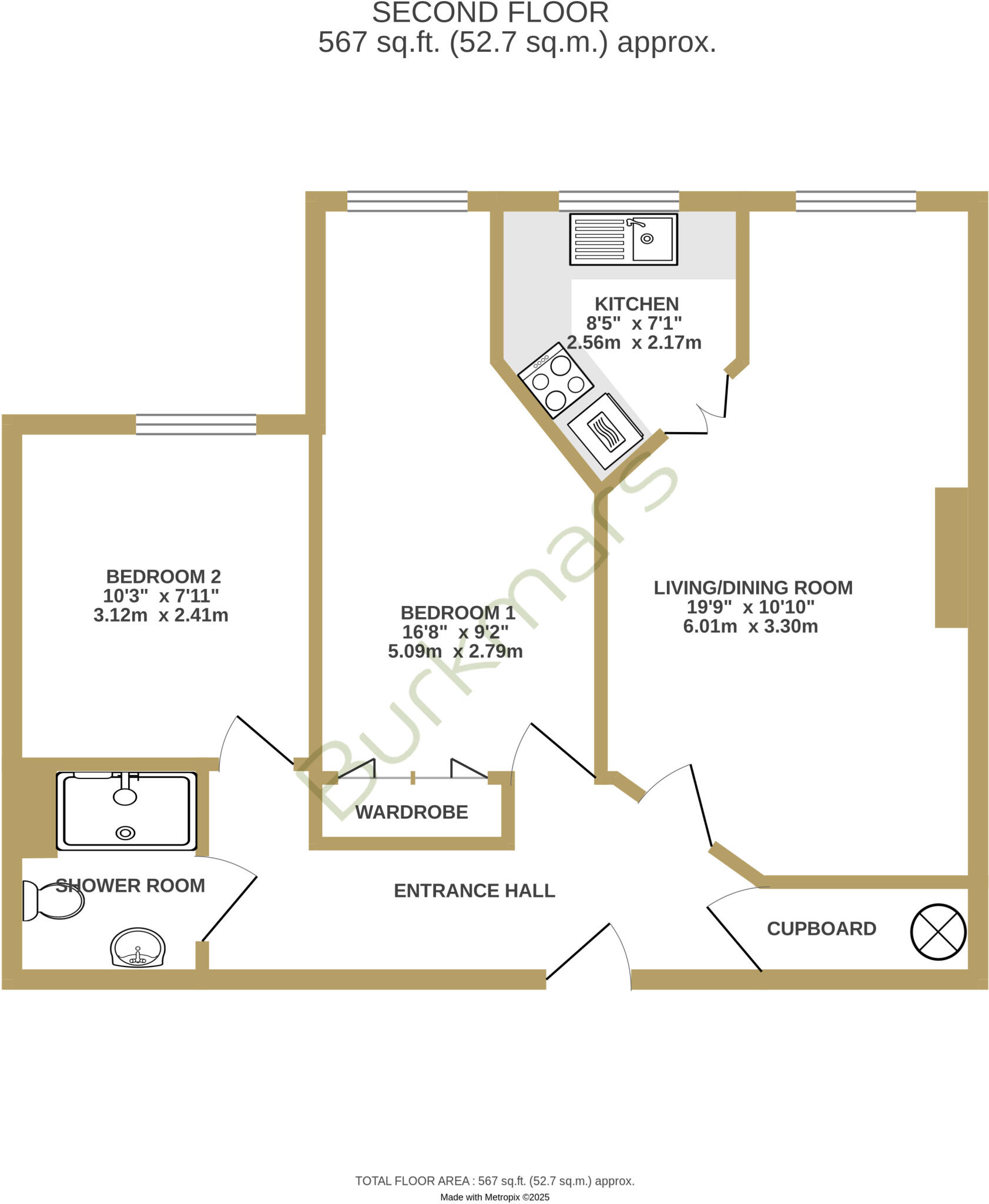 Anchorage Way, Lymington, Hampshire, SO41 floorplan