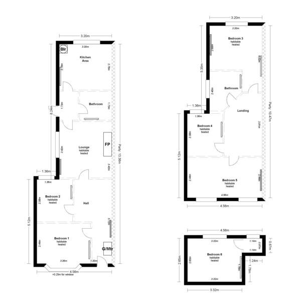Miskin St, Cathays, CF24 4AR floorplan