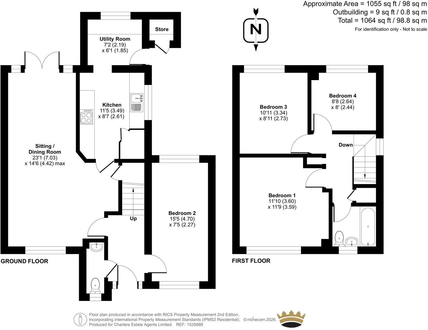 Heath Lawns, Fareham, Hampshire, PO15 floorplan