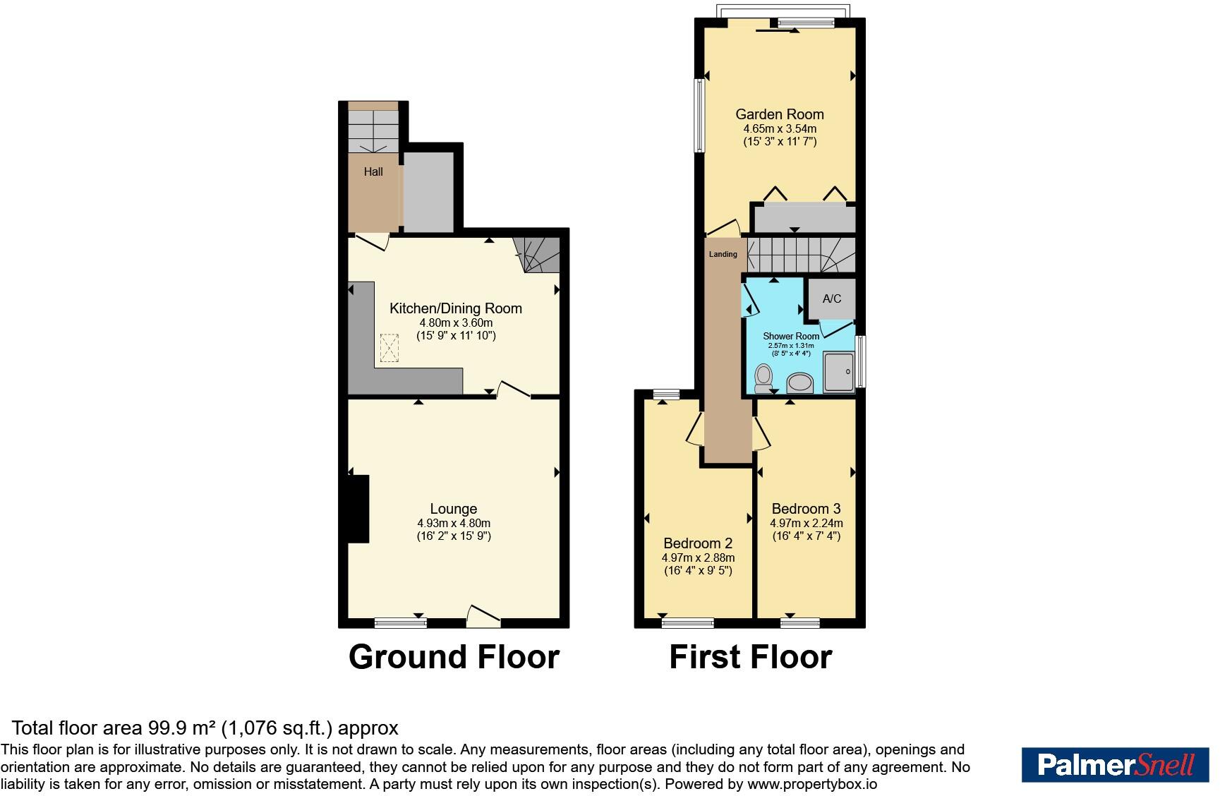 Higher Street, Norton Sub Hamdon, Somerset, TA14 floorplan
