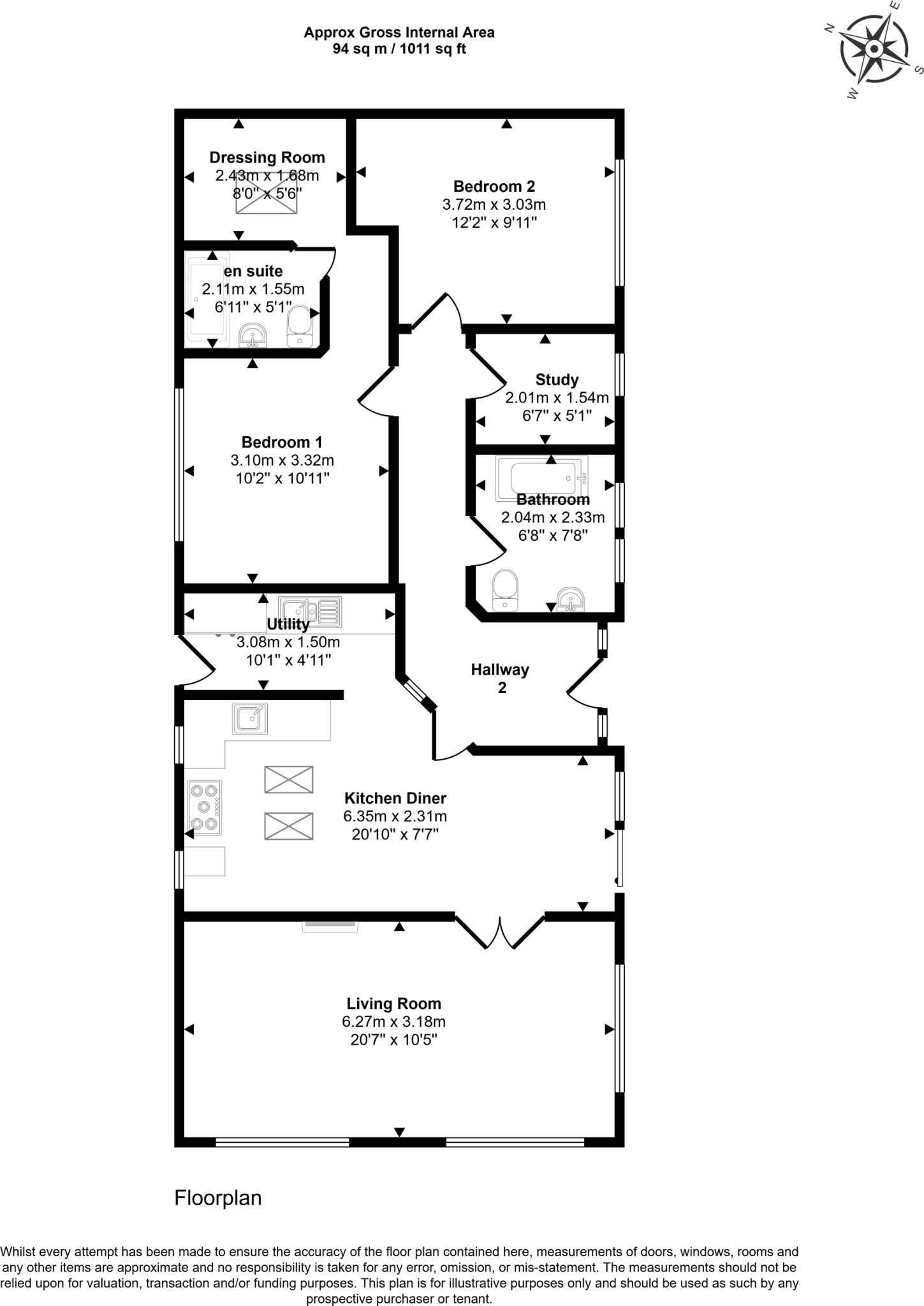 Norwich, Norfolk, NR10 floorplan
