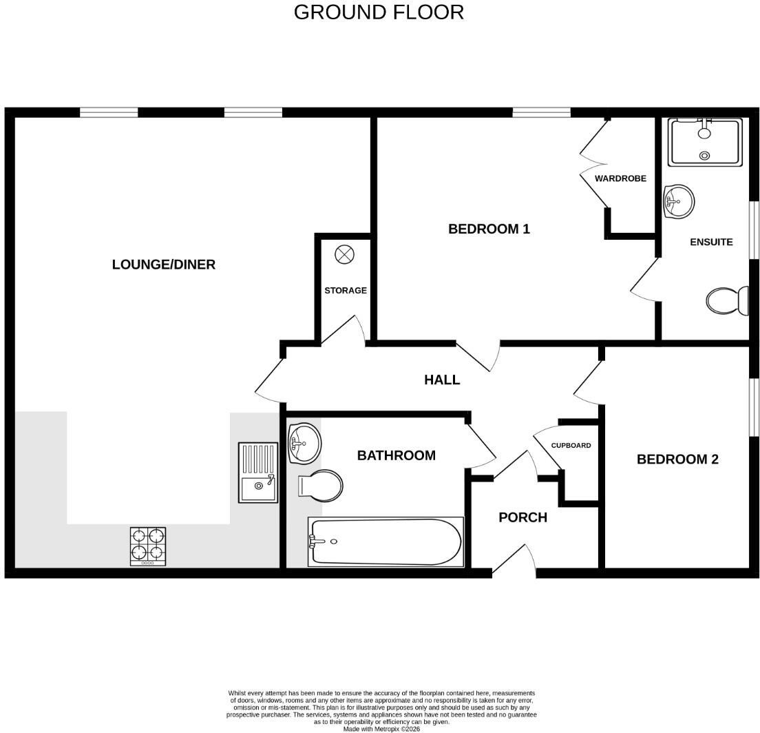 Deykin Road, Lichfield floorplan