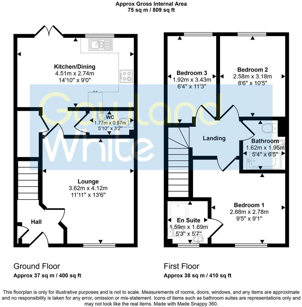 Pit Wood Drive Yarm TS15 9FT floorplan
