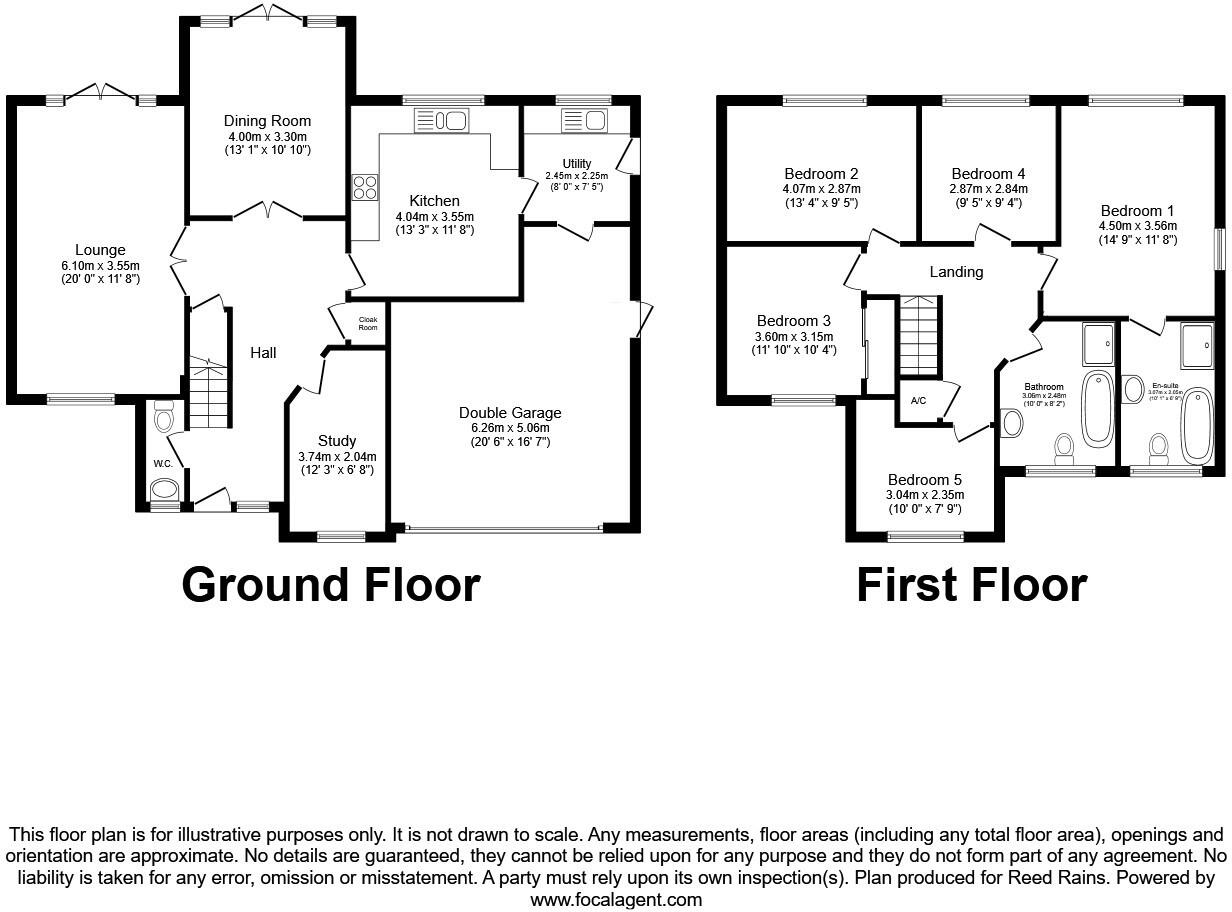 Broom Hill Coppice, Cabus, Preston, PR3 floorplan