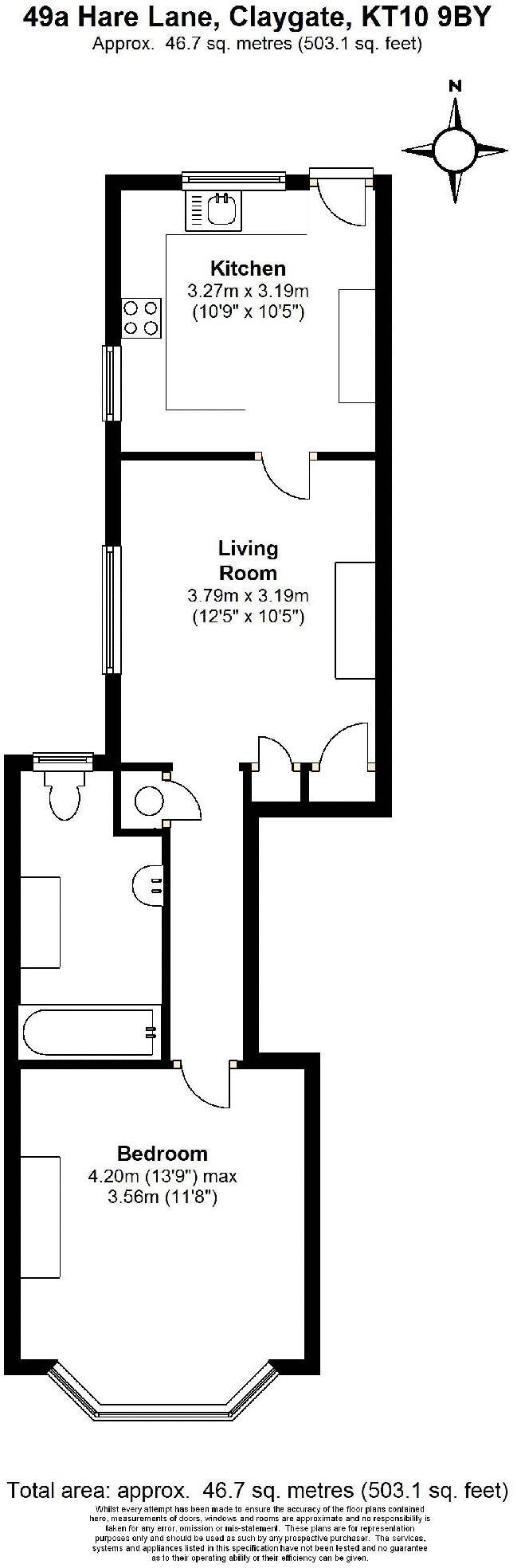 Claygate, Esher floorplan