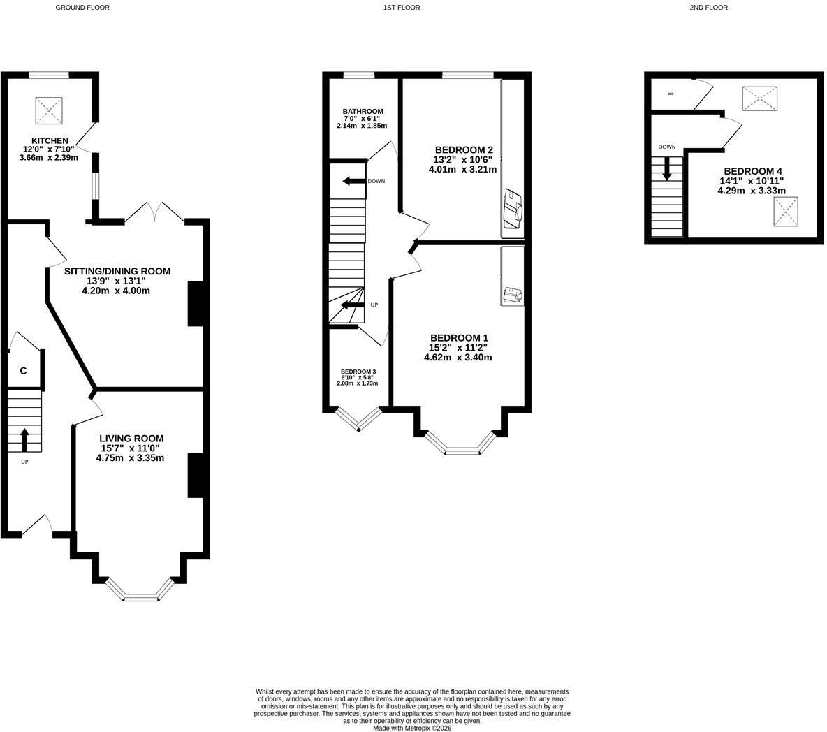 Burniston Road, Hull floorplan