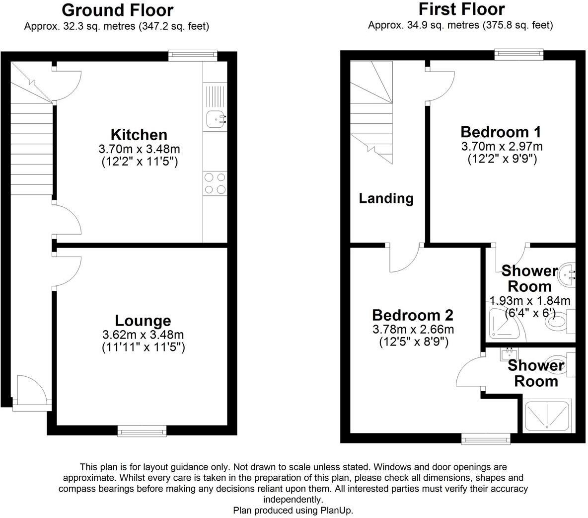 27/28 - Portland Street - Student House floorplan
