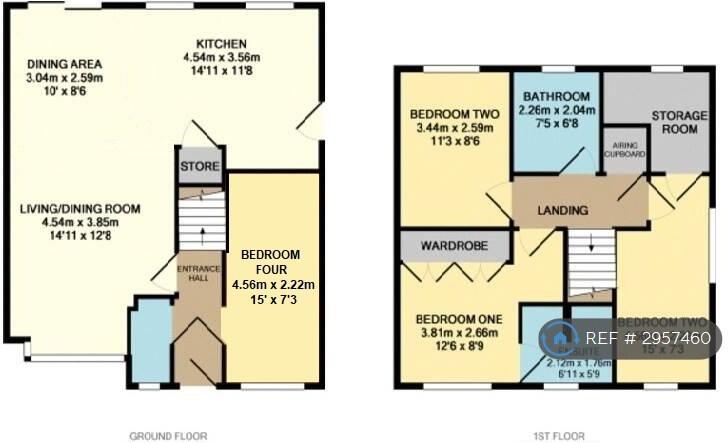 Ensor Close, Swindon, SN25 floorplan