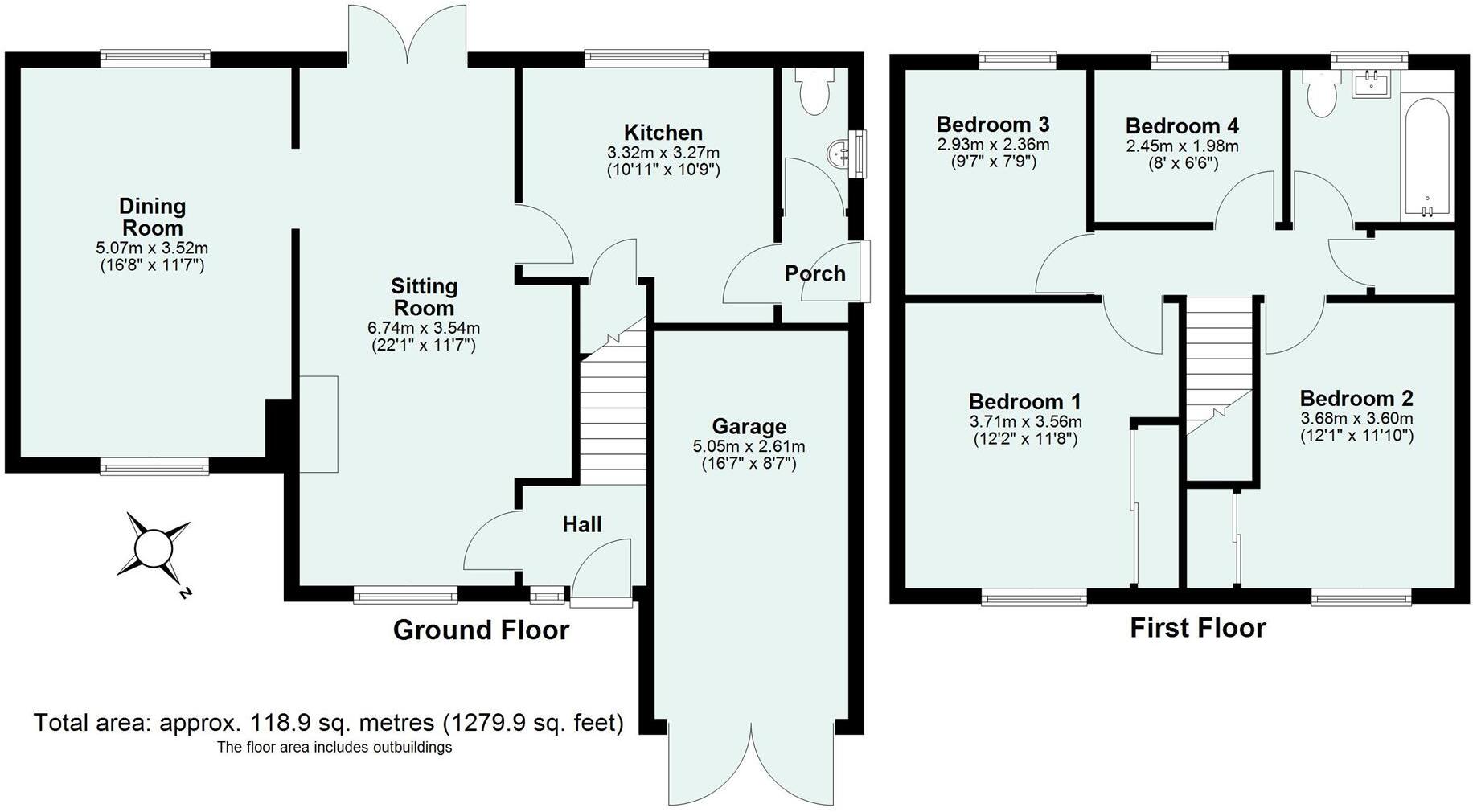 Bluebell Avenue, Tiverton, Devon floorplan