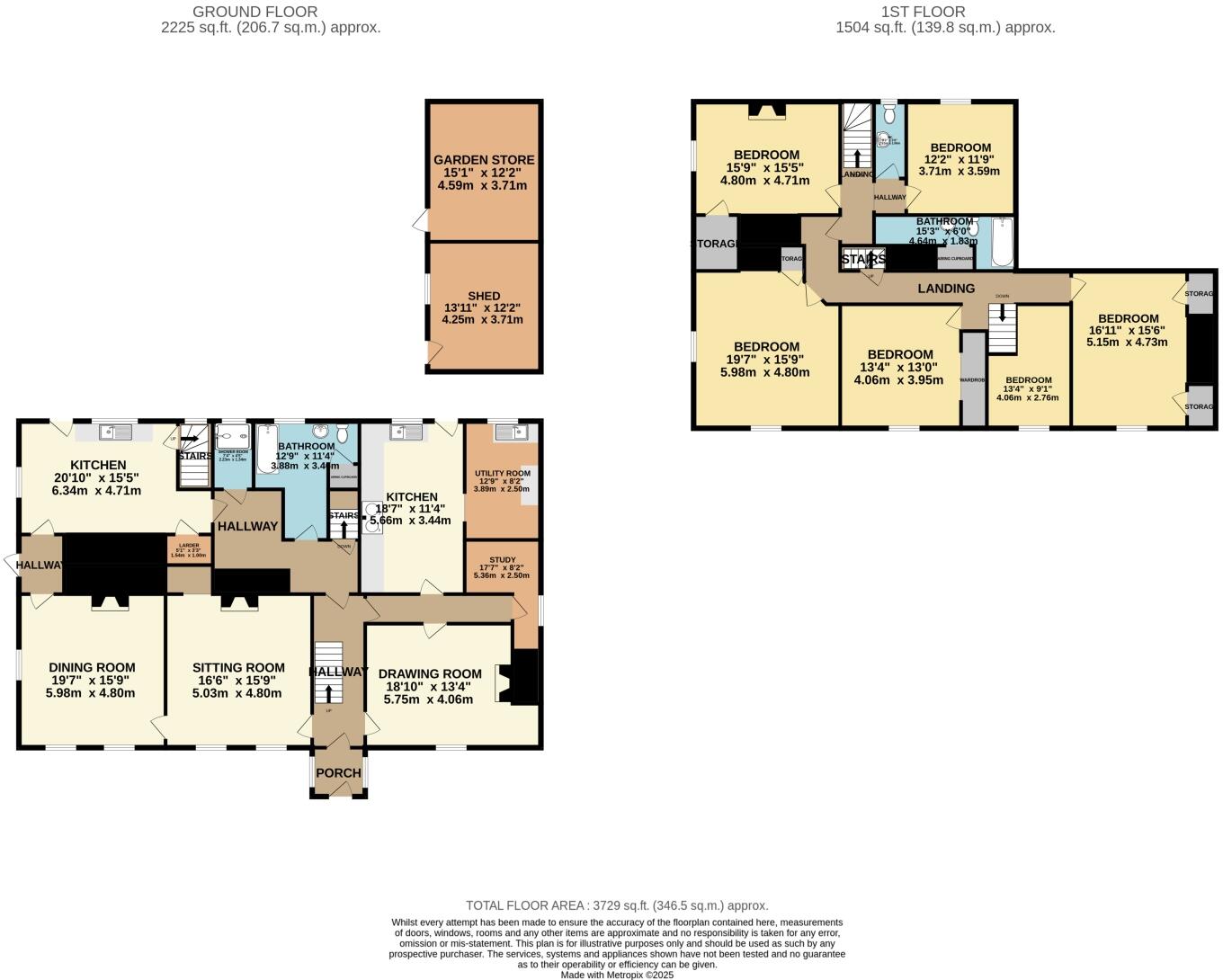 16, Thetford Road, Northwold, Thetford, Norfolk, IP26 floorplan