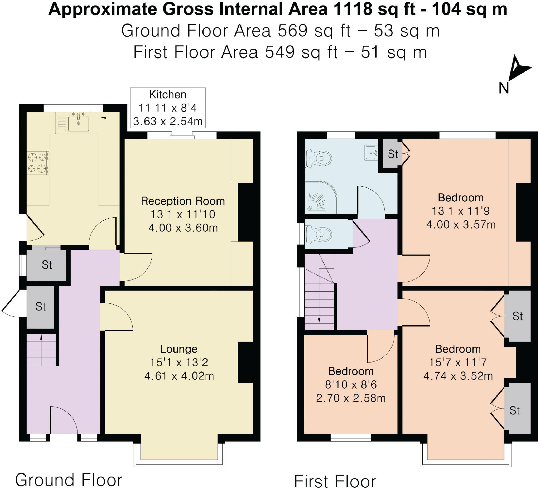 St Andrews Avenue, Wembley, Brent floorplan