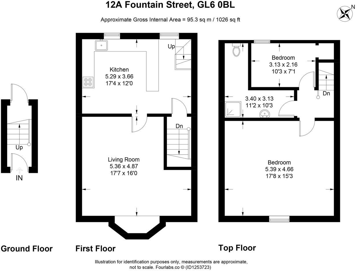 Fountain Street, Nailsworth, GL6 floorplan