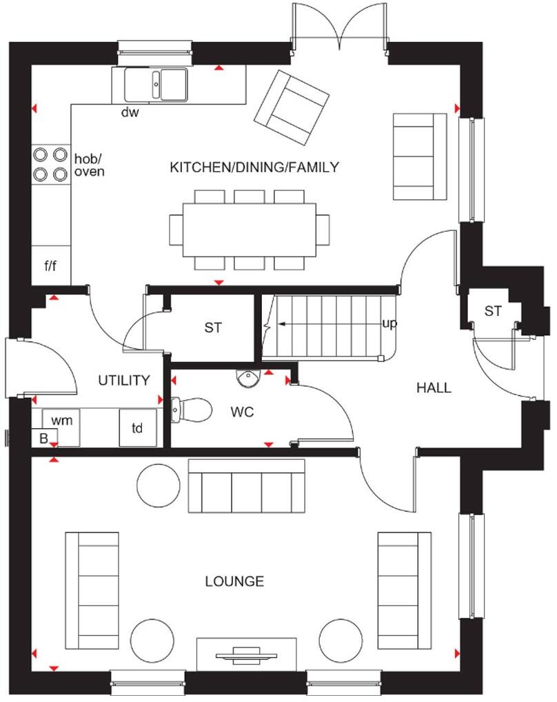 Cuthbertson Walk
Bucksburn
Aberdeen
AB21 9HG floorplan