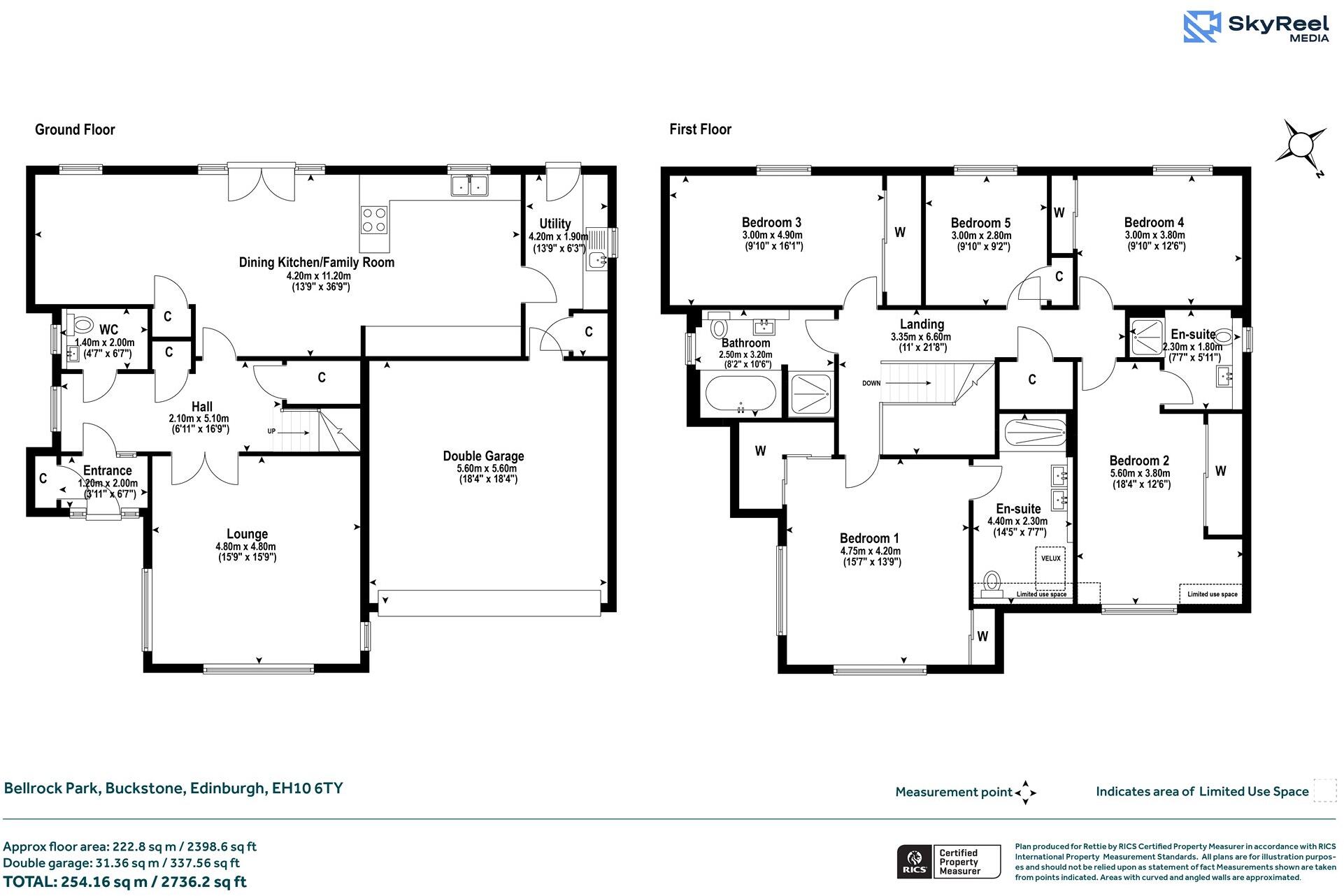 Bellrock Park, Fairmilehead, Edinburgh floorplan