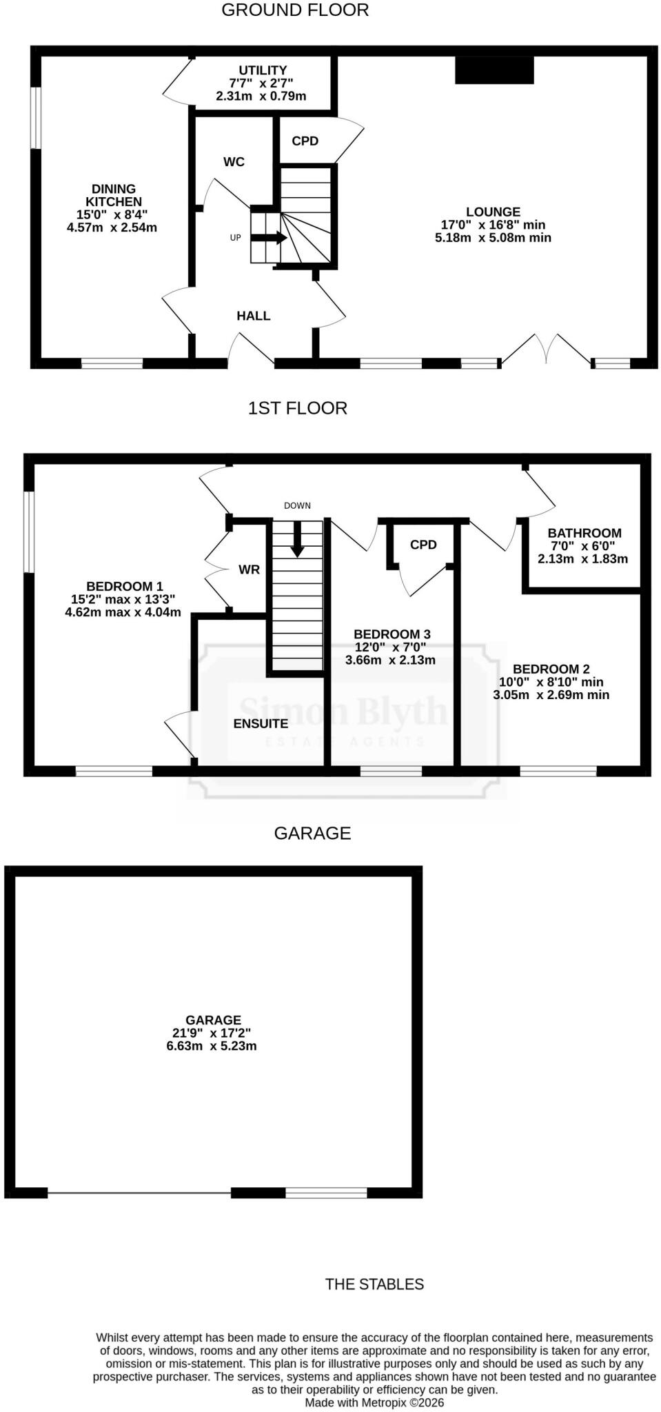 The Stables, Beech Lawn, Heath, WF1 floorplan