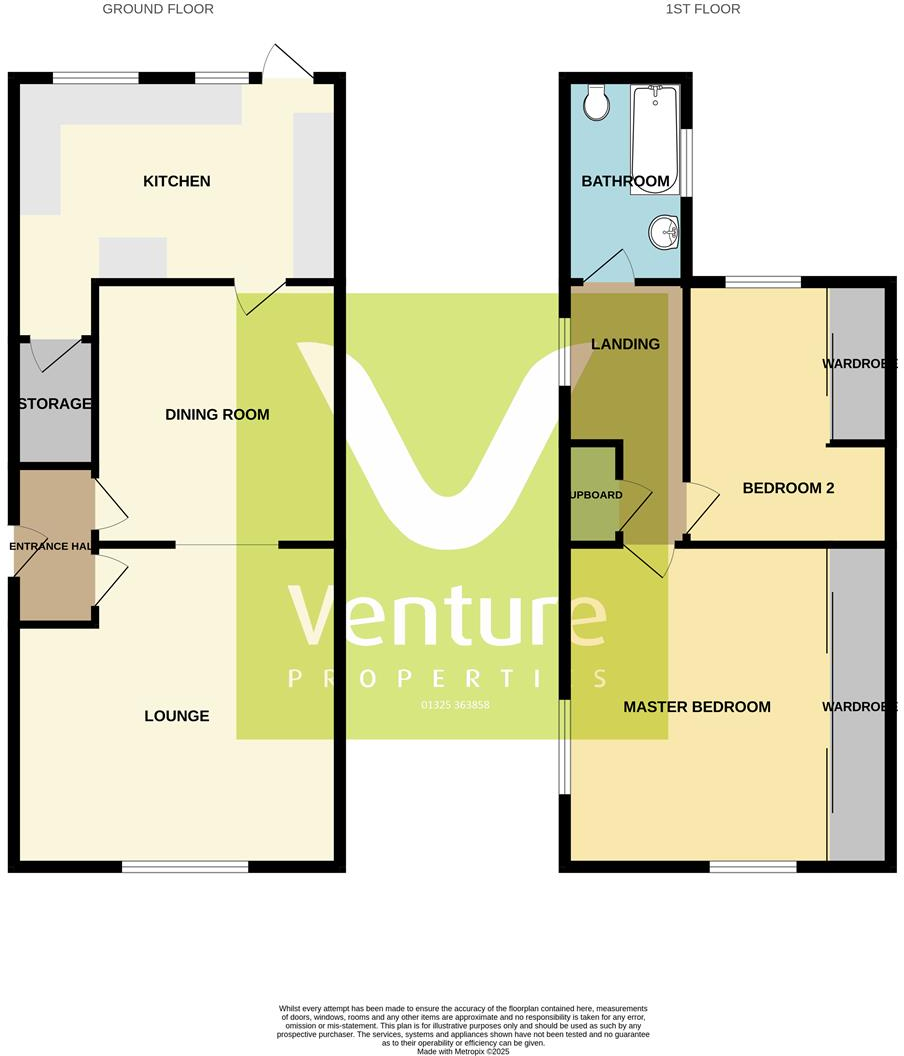 Larchfield Street, Darlington floorplan