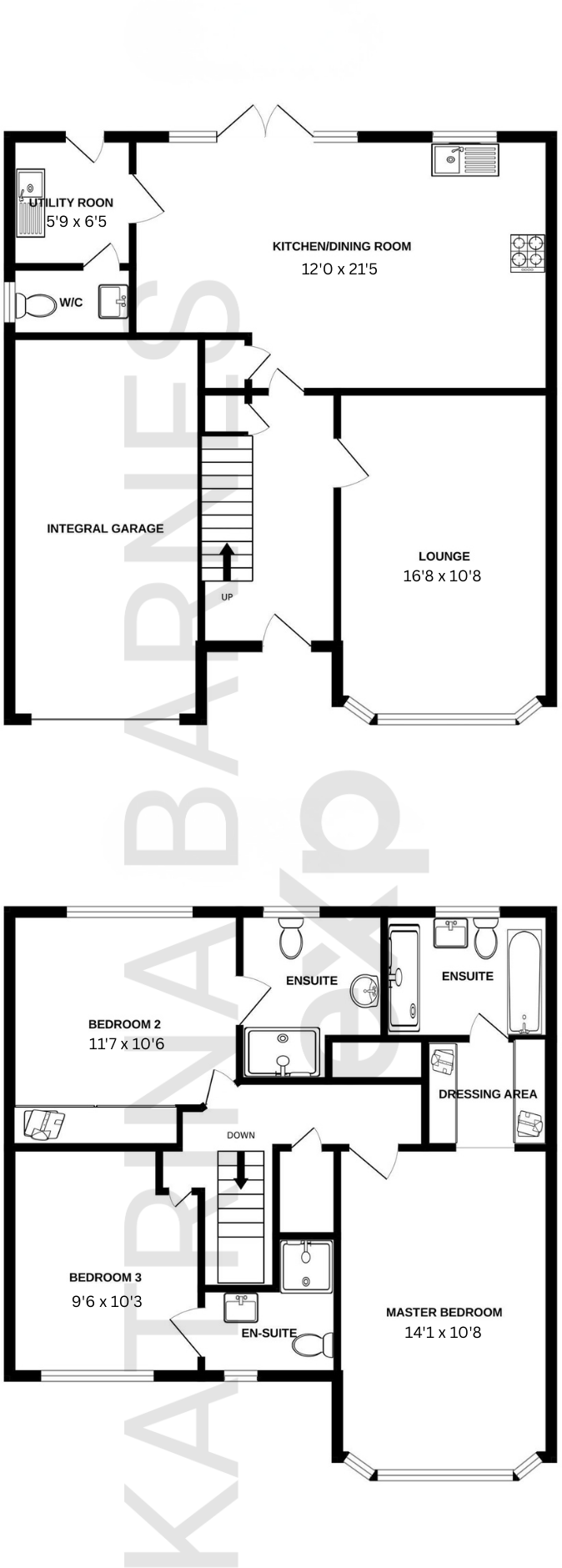 Jewitt Way, Silver End floorplan
