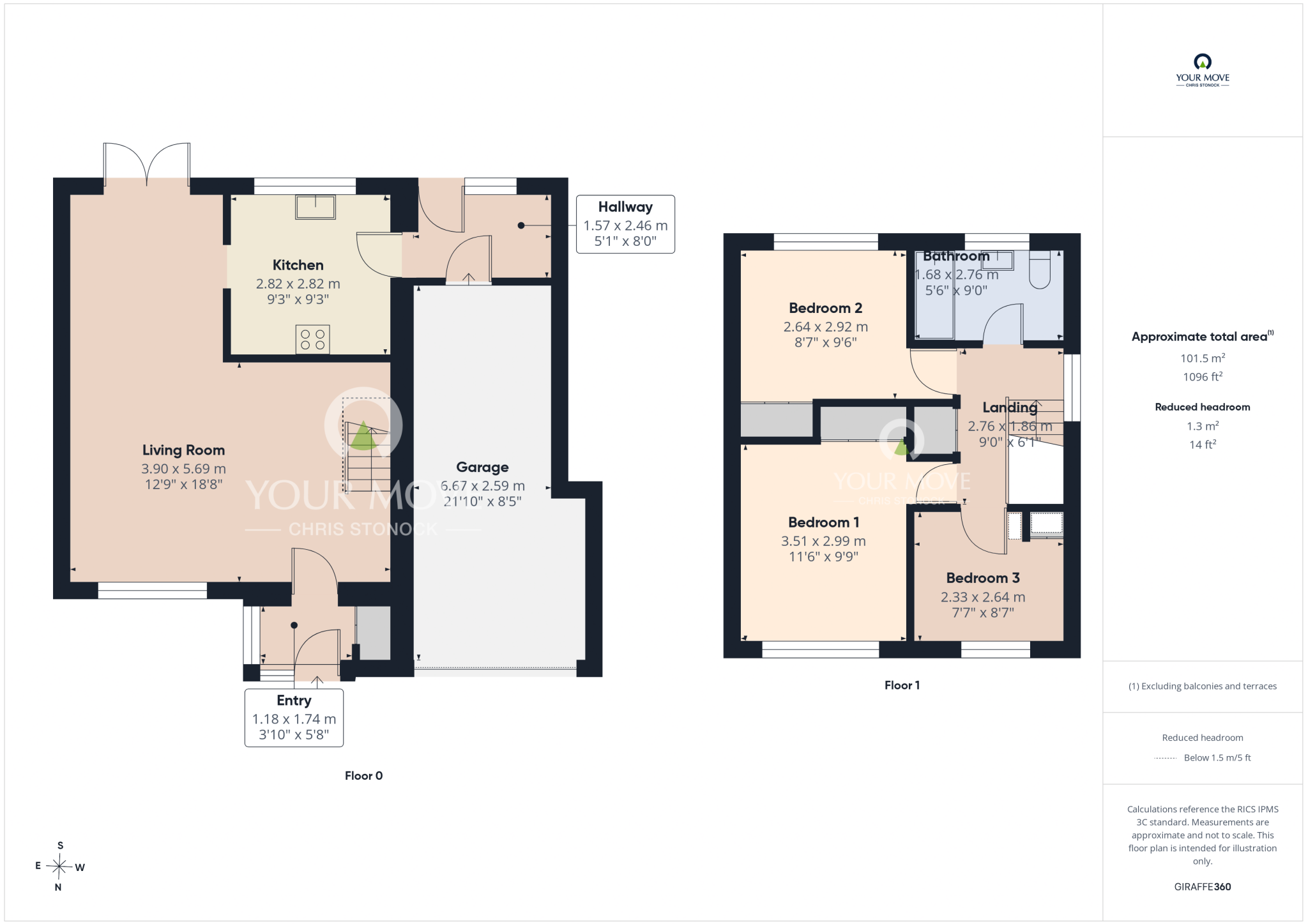 Madeira Close, Newcastle upon Tyne, Tyne and Wear, NE5 floorplan