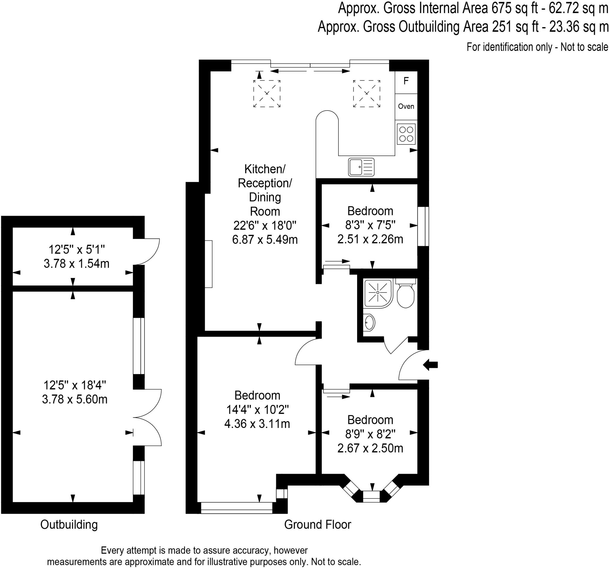 Linden Close, New Haw, Addlestone, Surrey, KT15 floorplan