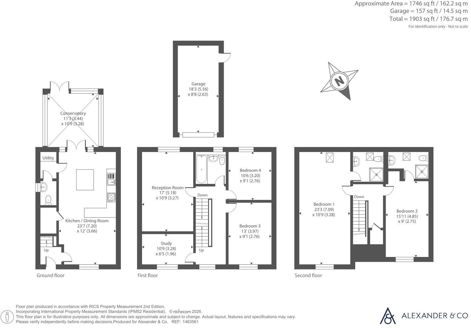 Chancellors Road, Aylesbury, Buckinghamshire floorplan