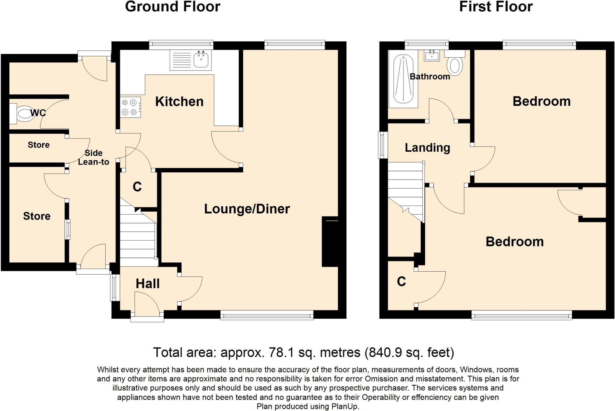 Methuen Road, Poole, Dorset, BH17 floorplan