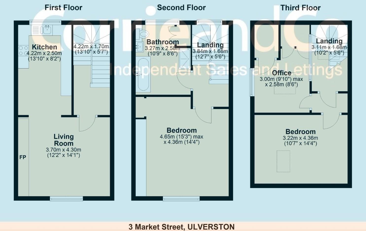 Market Street, Ulverston floorplan