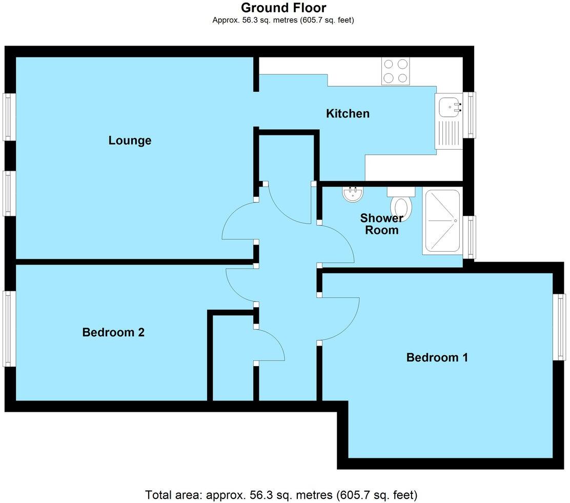 Regent Street, Lutterworth, LE17 floorplan