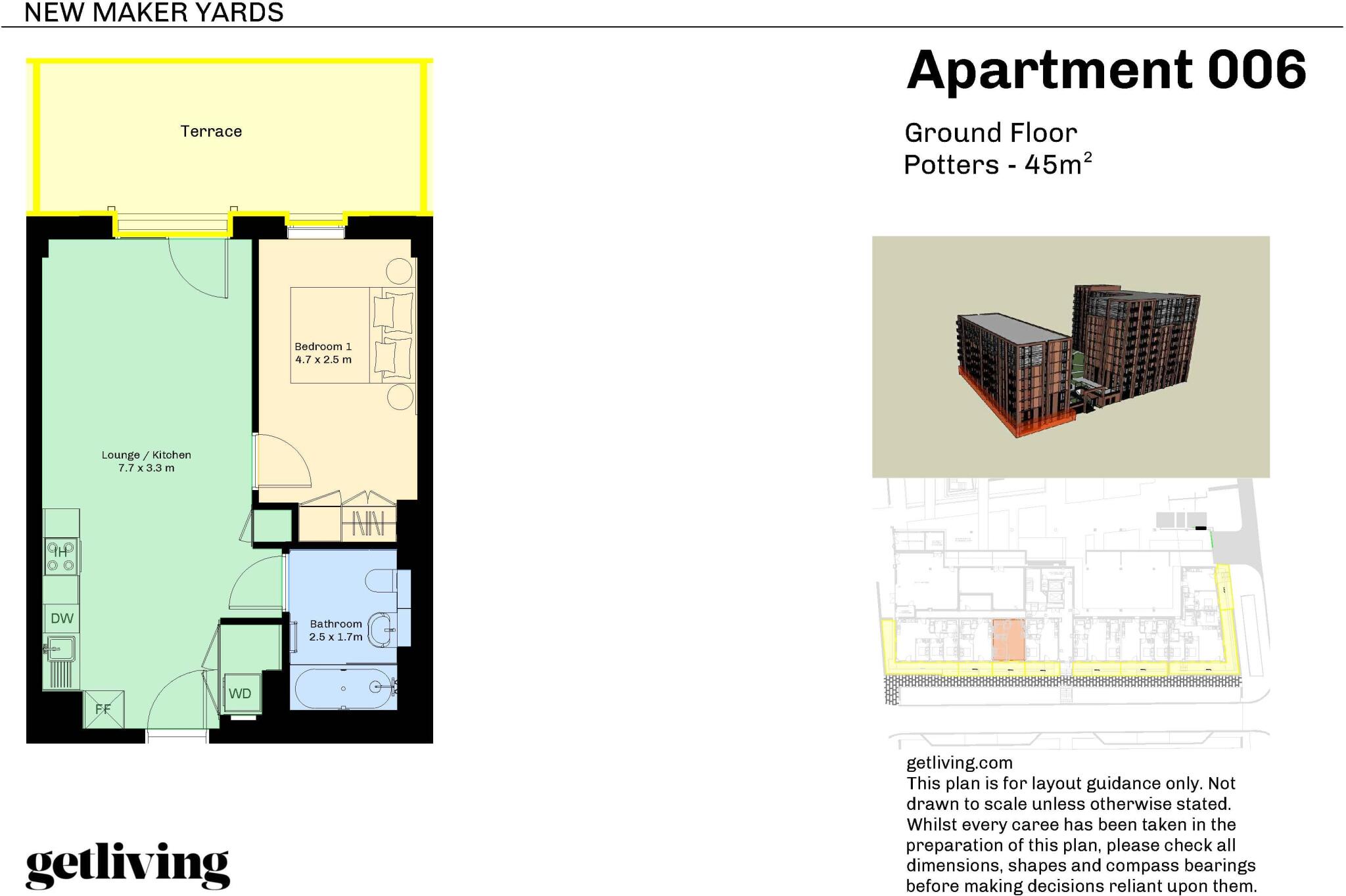 New Maker Yards floorplan