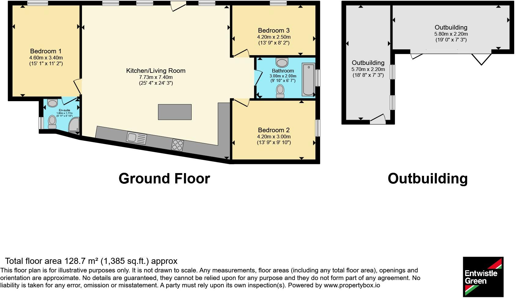 Skipton Road, Foulridge, Colne, Lancashire, BB8 floorplan