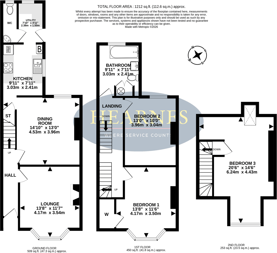 Charles Road, Poole, BH15 floorplan