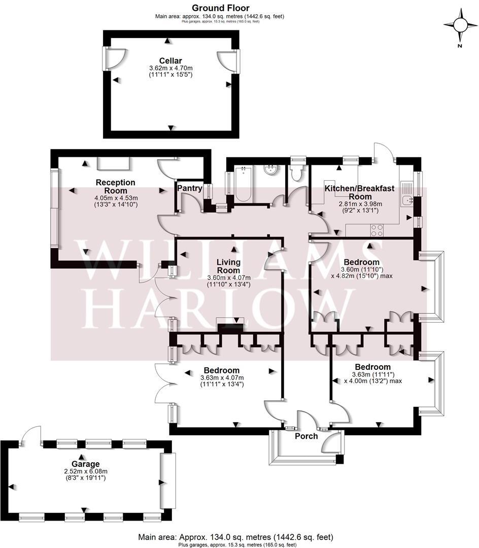 Nork Way, Banstead floorplan