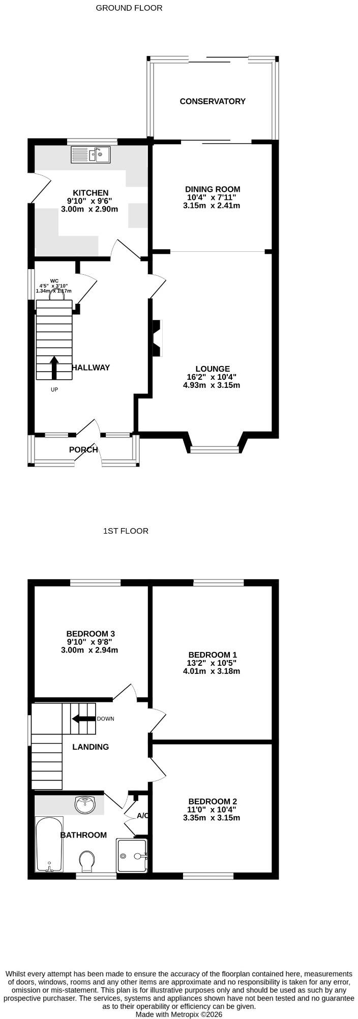Warrys Close, Hythe floorplan