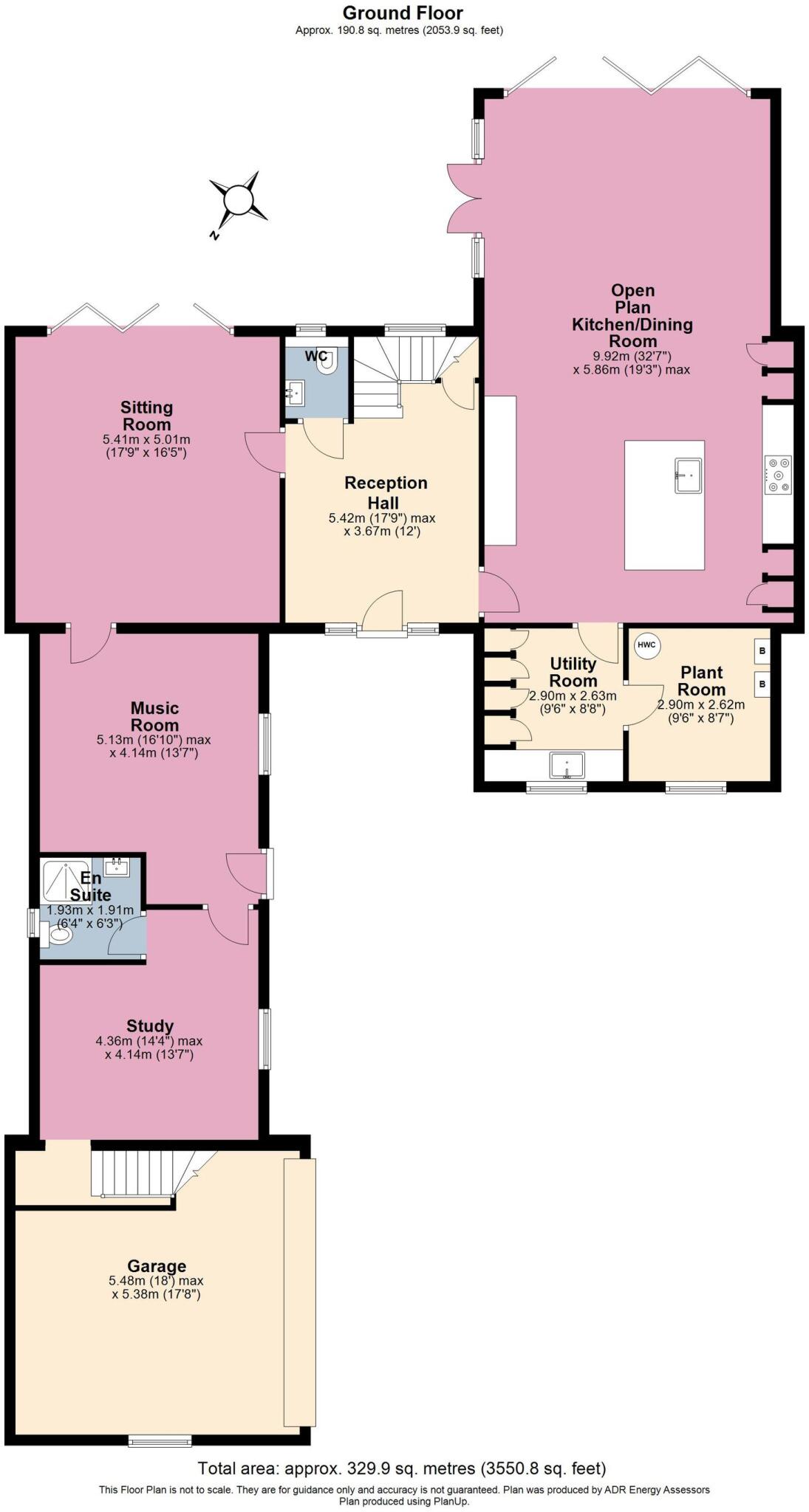 8 Cold Overton Road, Langham, LE15 floorplan