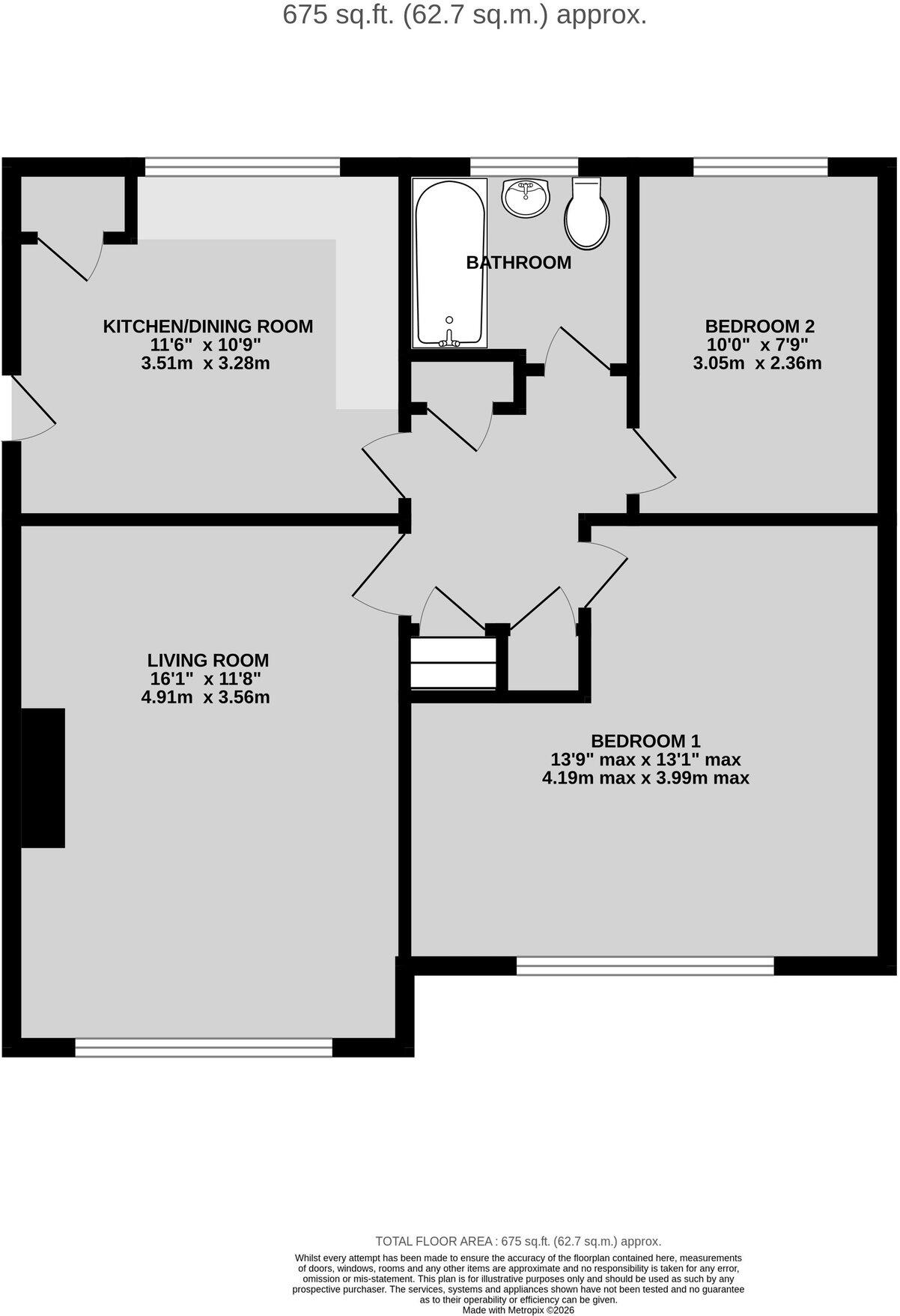 Westbeech Court, Banbury, OX16 9RY floorplan