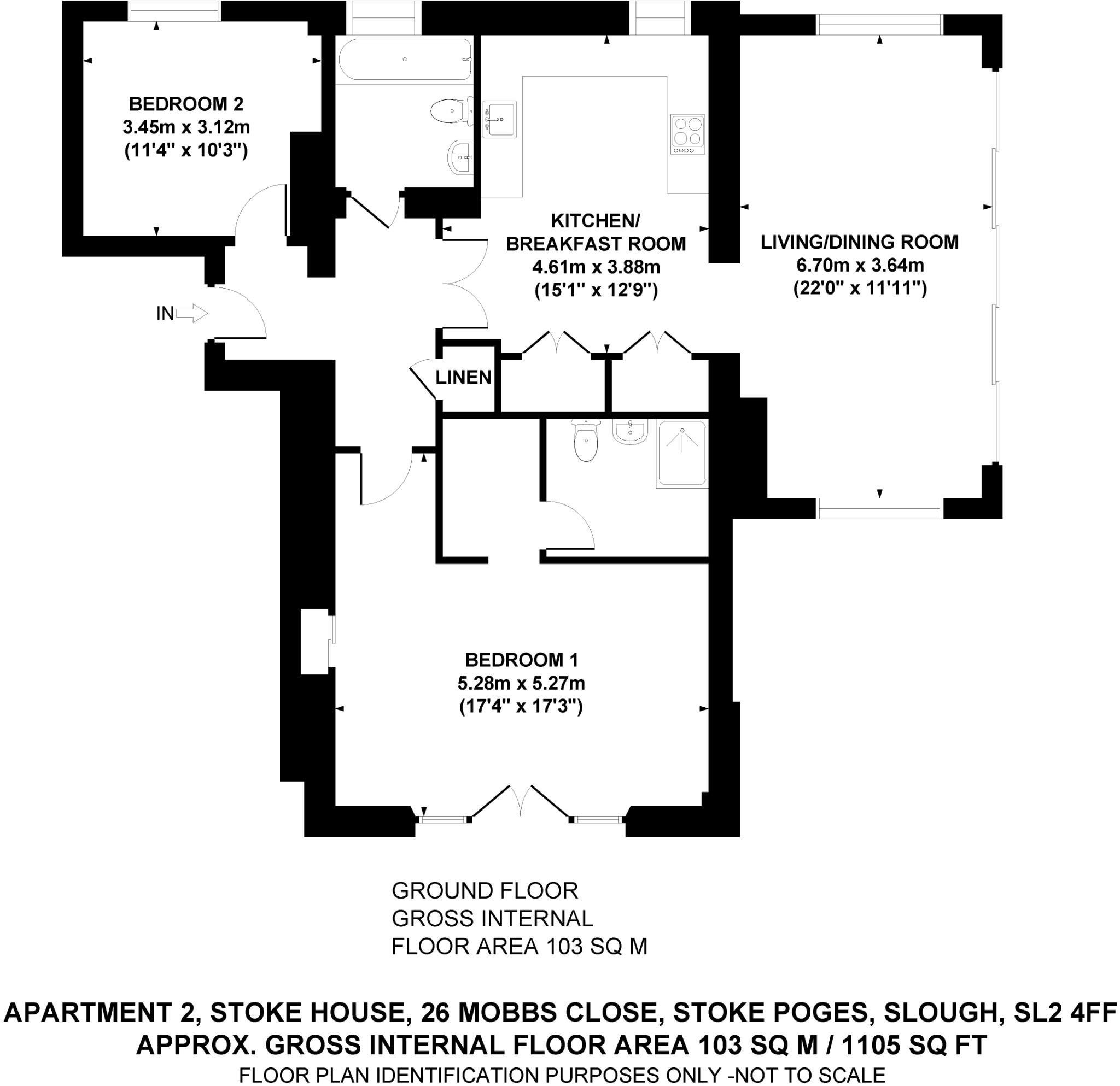 Mobbs Close, Stoke Poges, Buckinghamshire, SL2 floorplan