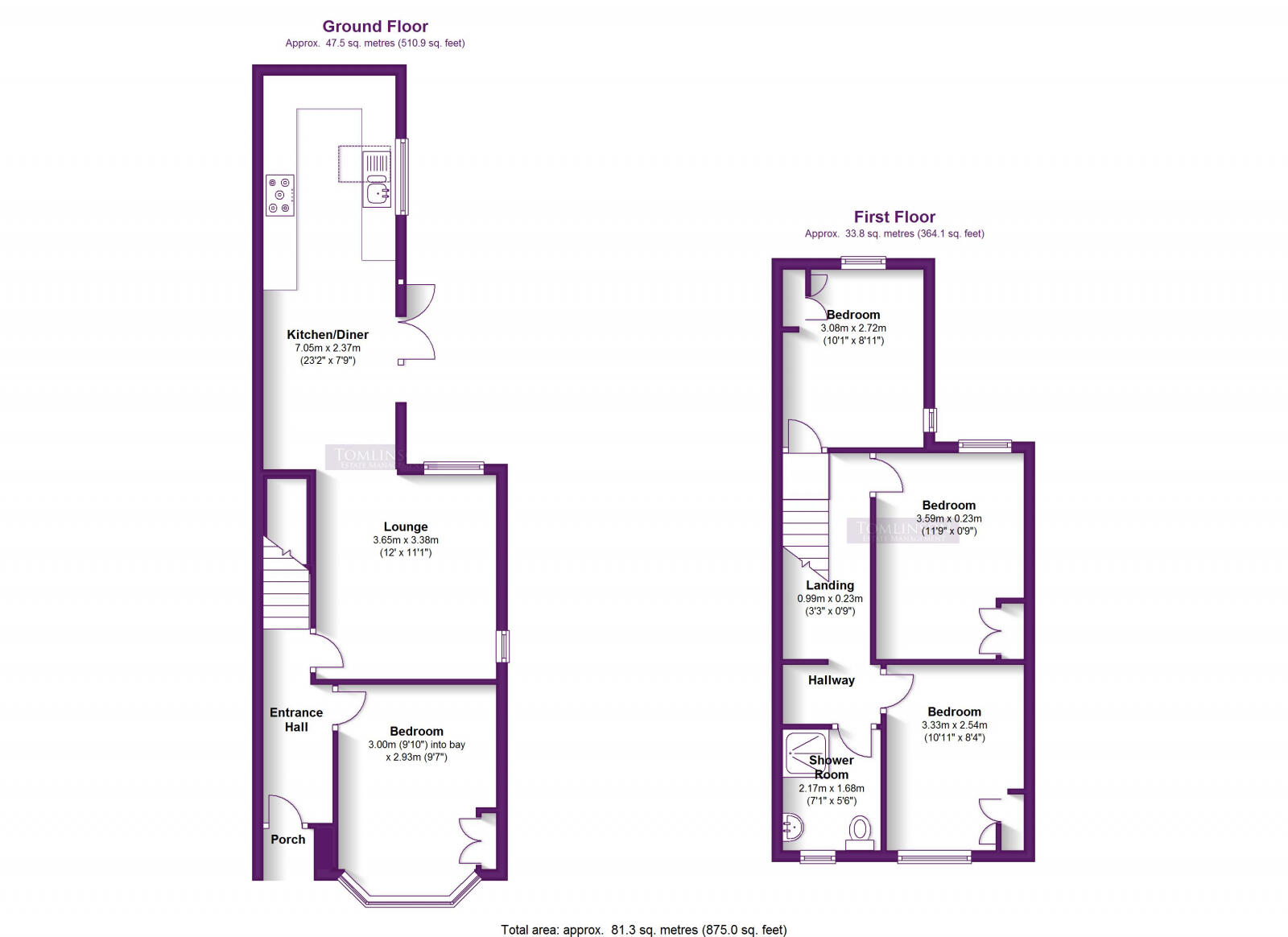 Cottesmore Road, Lenton, Nottingham, NG7 1QE floorplan