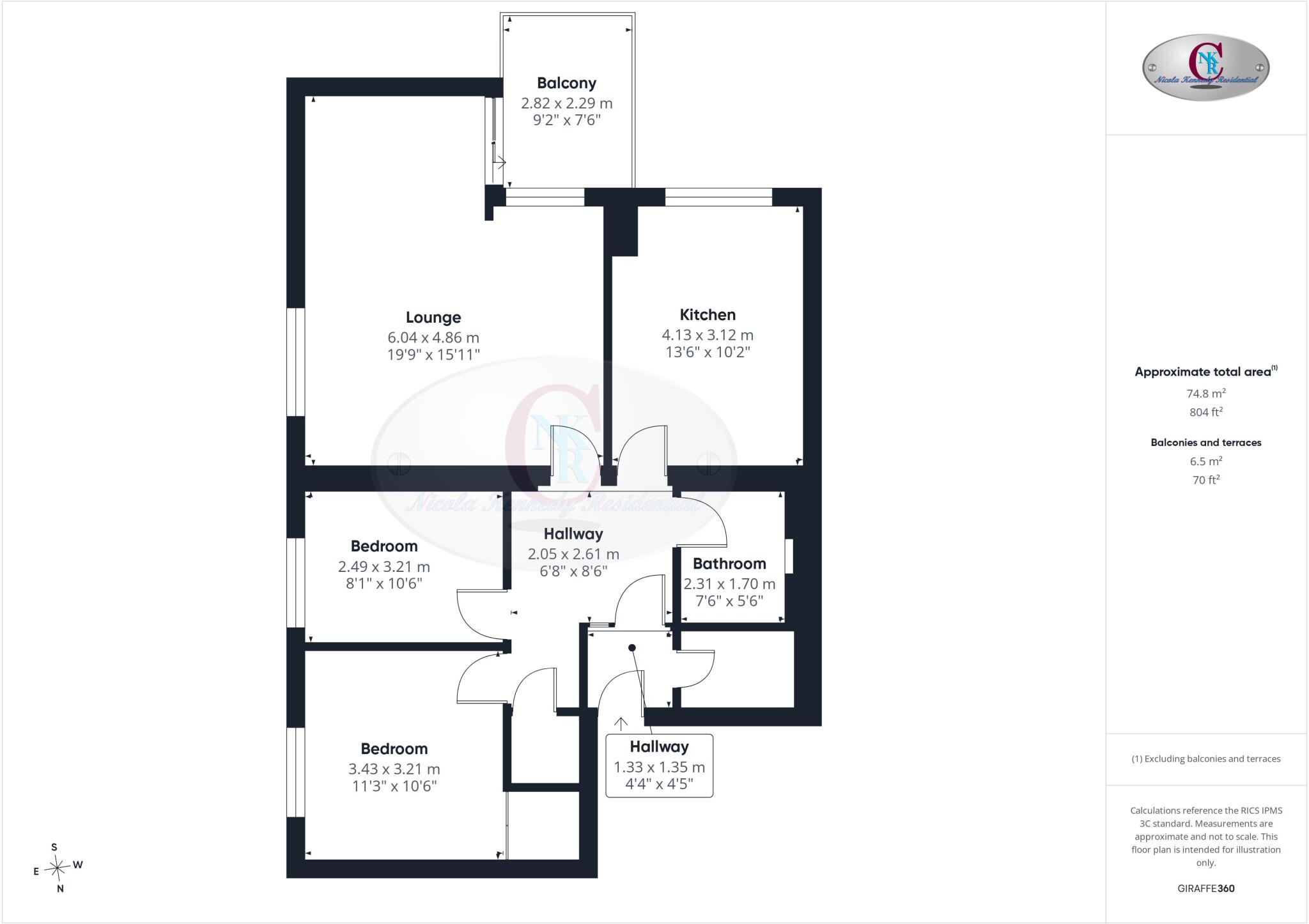 Hamilton Tower, Regents Gate, Bothwell floorplan