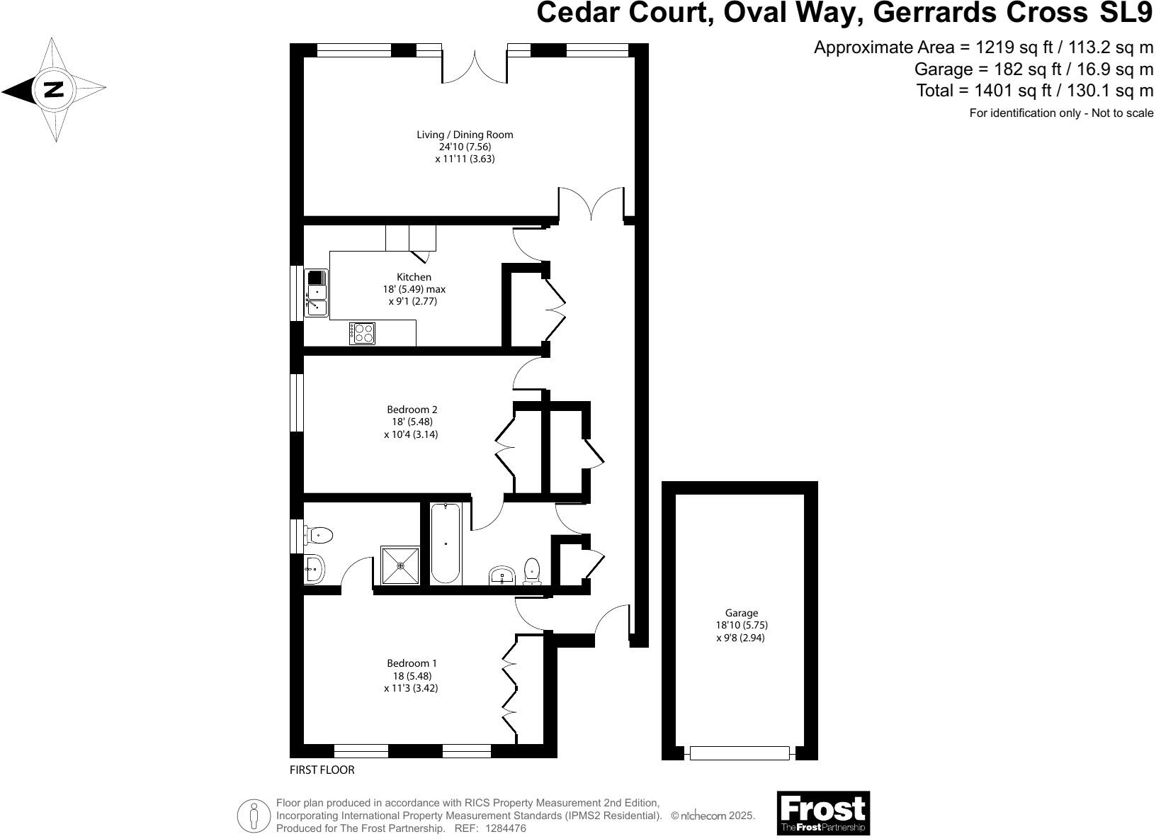 Oval Way, Gerrards Cross, Buckinghamshire, SL9 floorplan