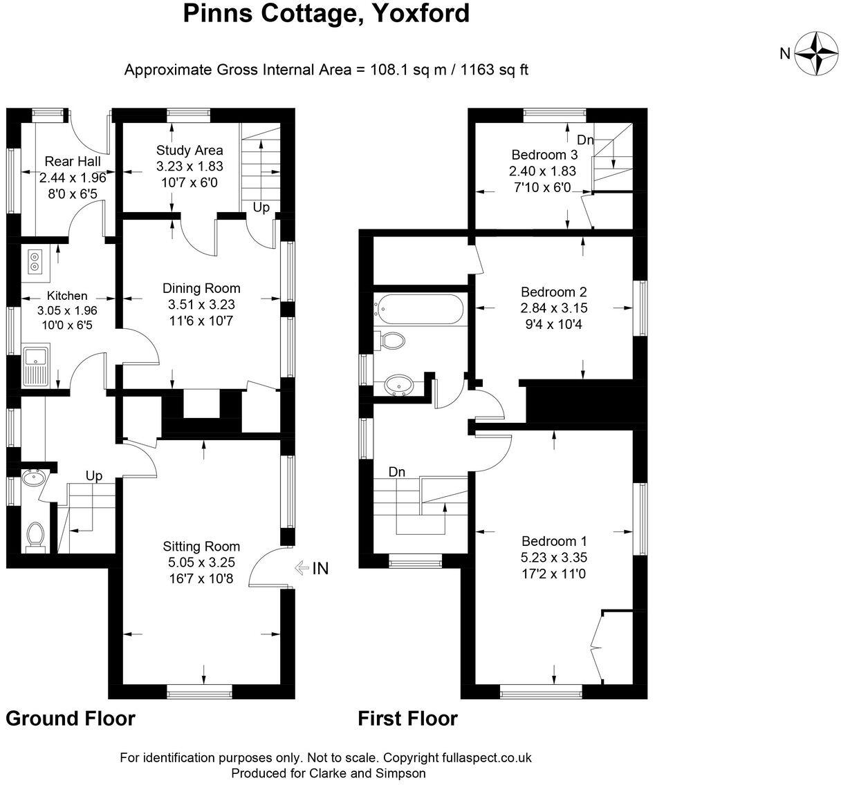 Yoxford, Suffolk floorplan