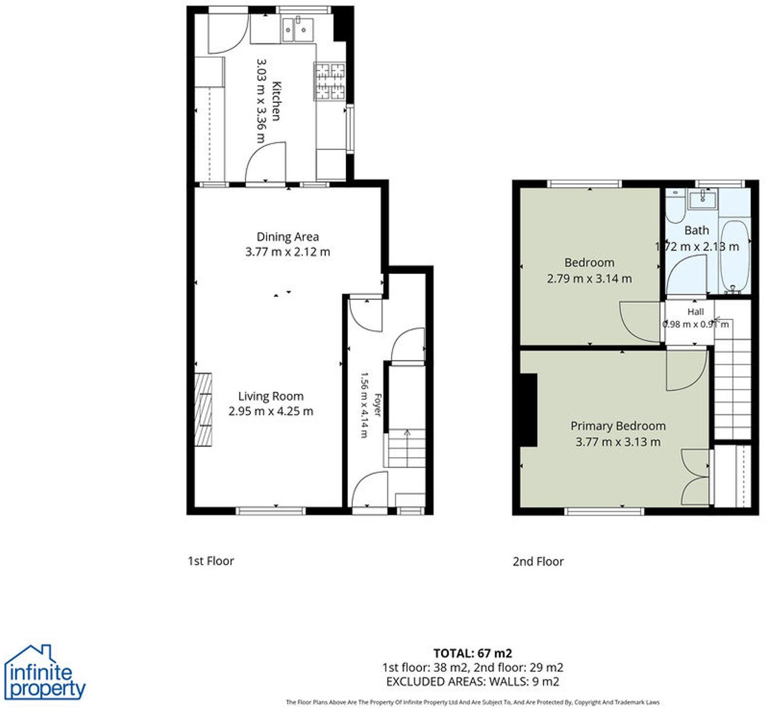 Oakland Street, Warrington, WA1 floorplan