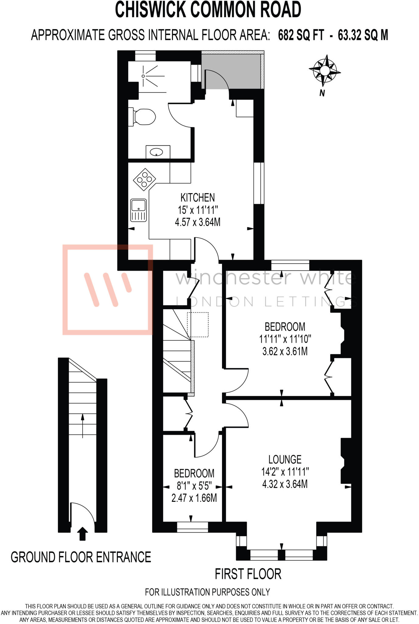 Chiswick Common Road, W4 floorplan