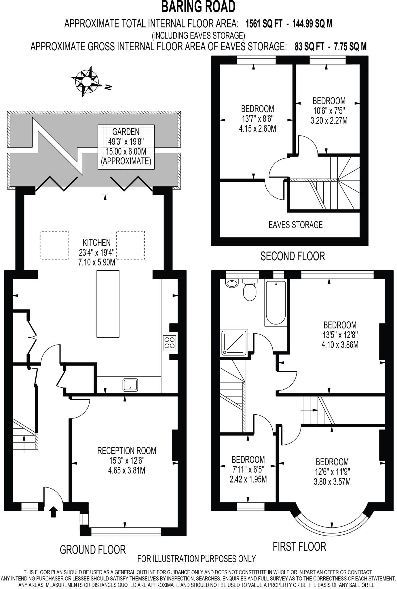 Baring Road, Addiscombe floorplan