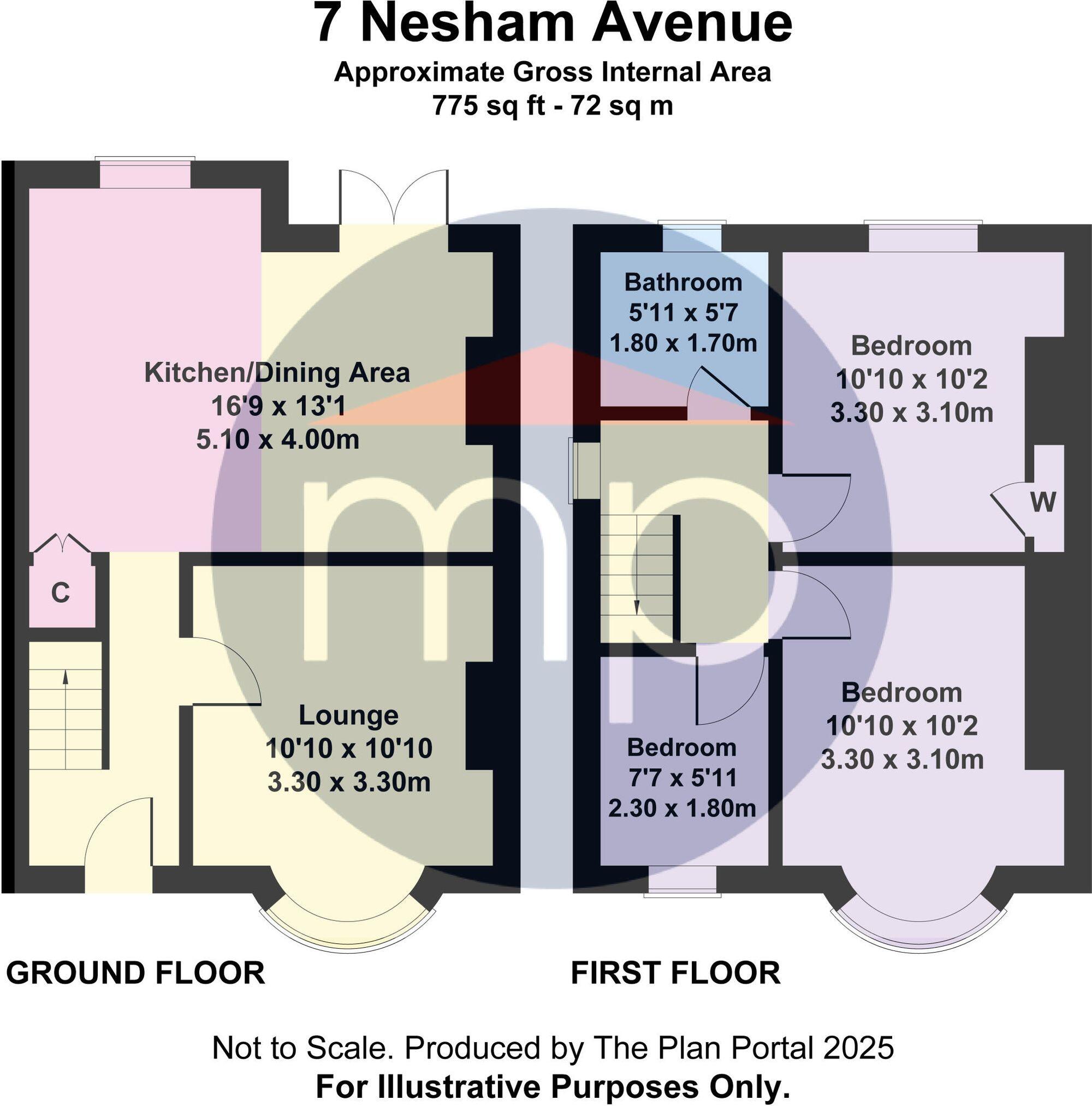Nesham Avenue, Middlesbrough, TS5 floorplan