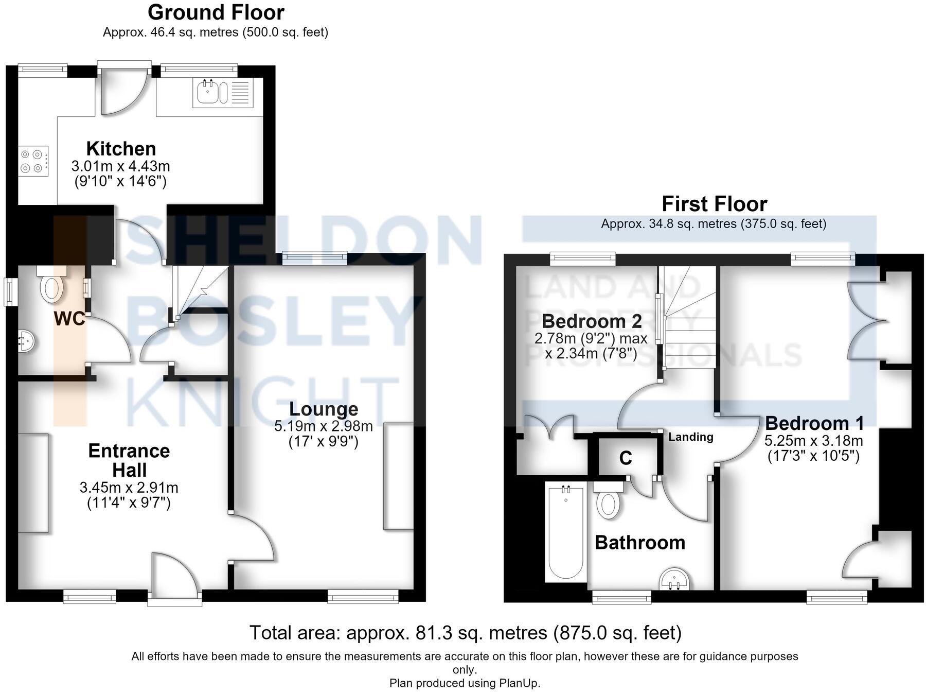 White Cottage, Stourton, Shipston on Stour, CV36 5HG floorplan